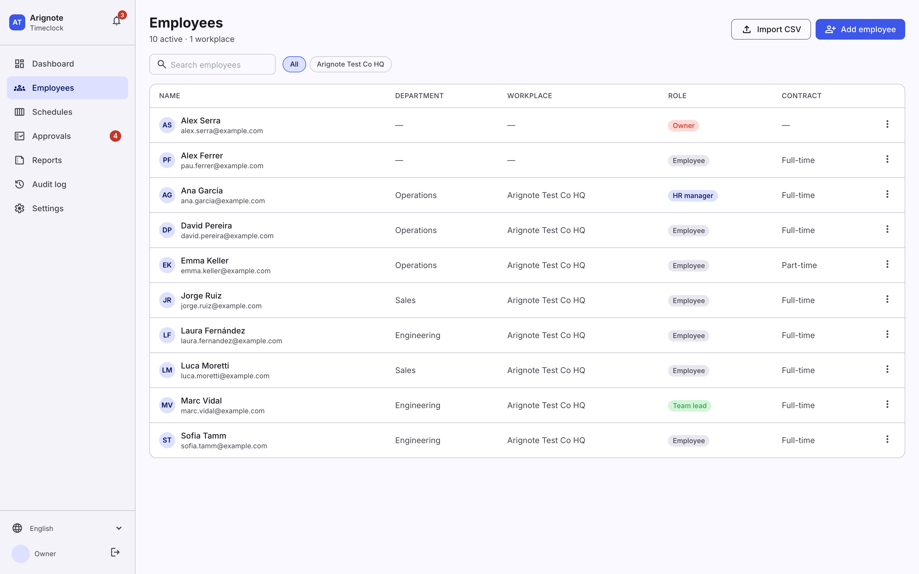 Managing your team and departments